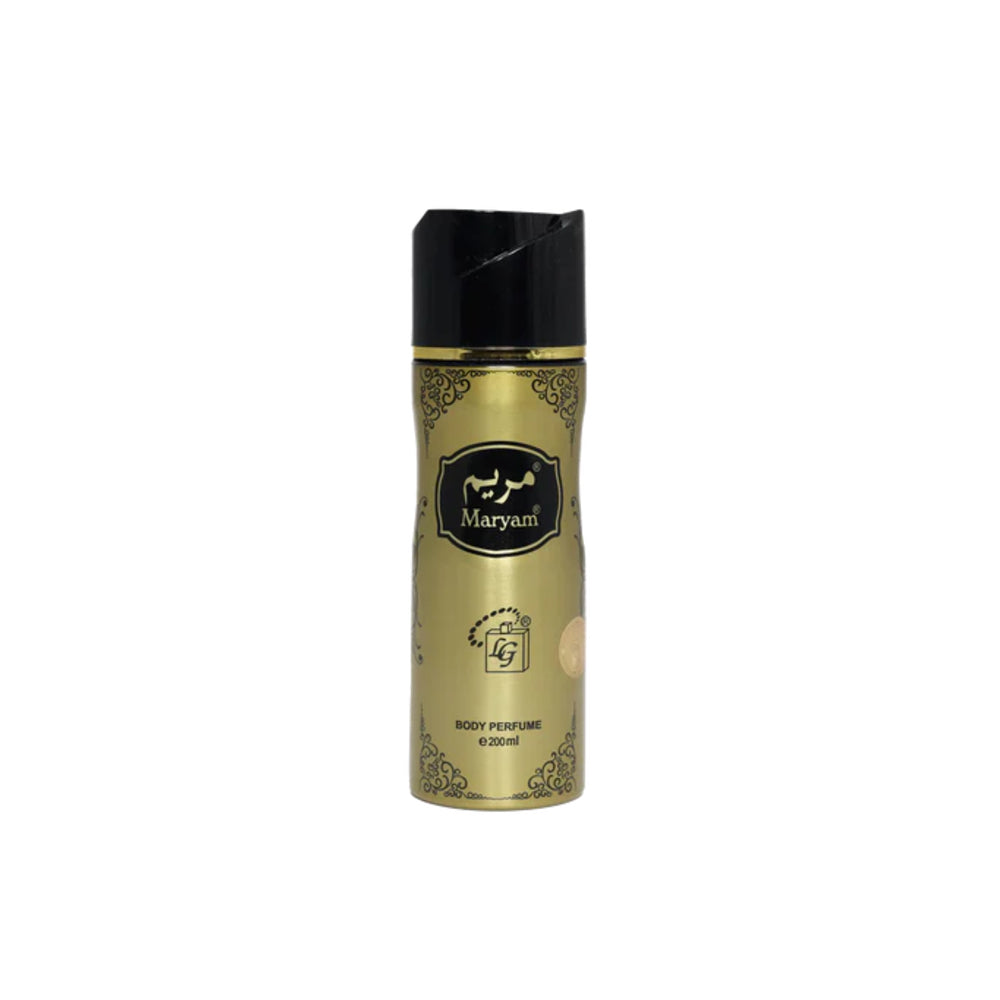 Affordable Fragrance-	Body spray for women-MARYAM BODY SPRAY GOLD by lulu gallery