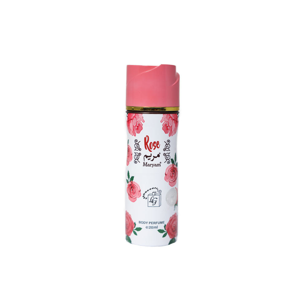 Deodorant Spray-cheap perfume-Body Spray For Women , MARYAM BODY SPRAY ROSE by lulu gallery