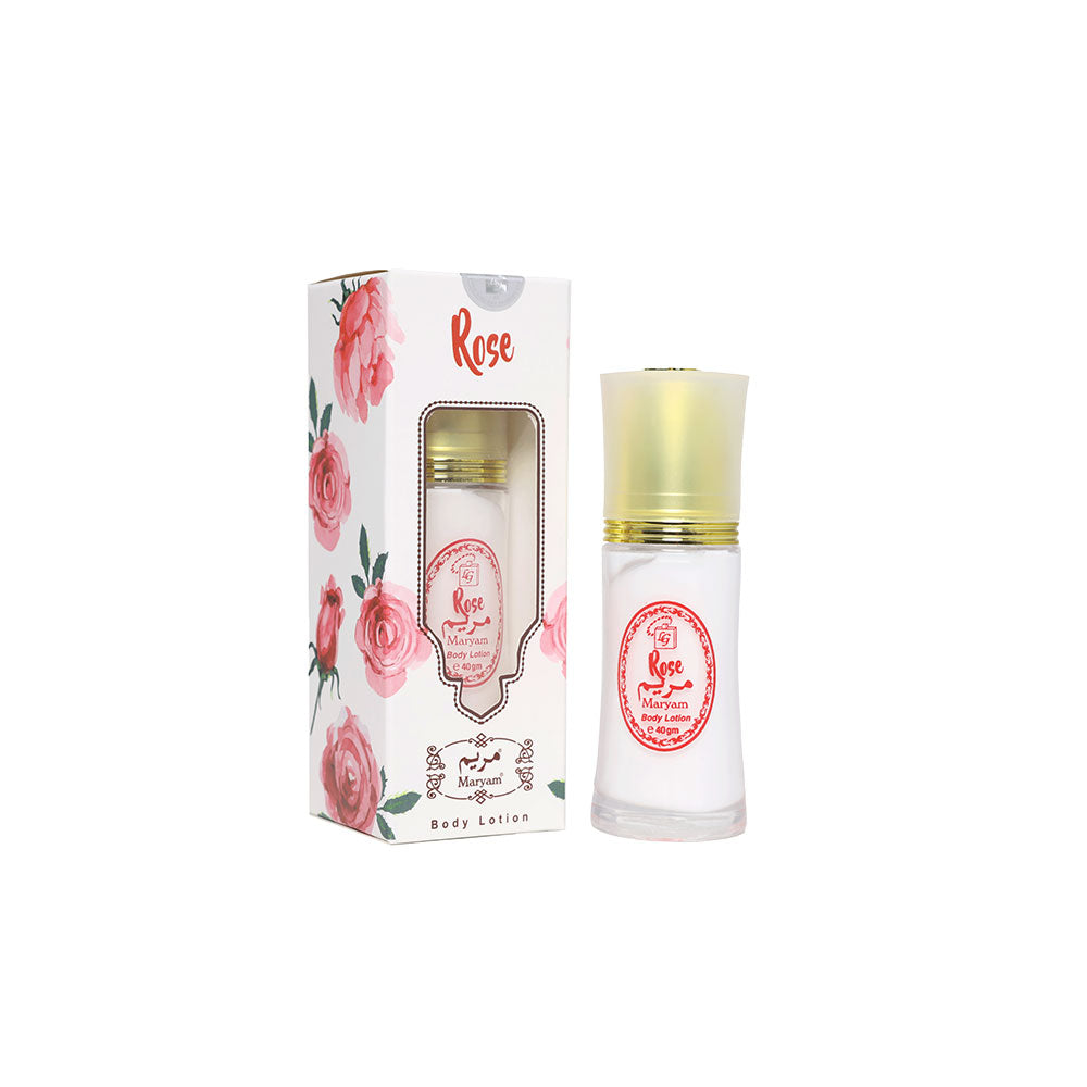 MARYAM LOTION ROSE - best body lotion for women by LULU GALLERY LG - quick absorbing body lotion  - moisturizing body lotion                                                     