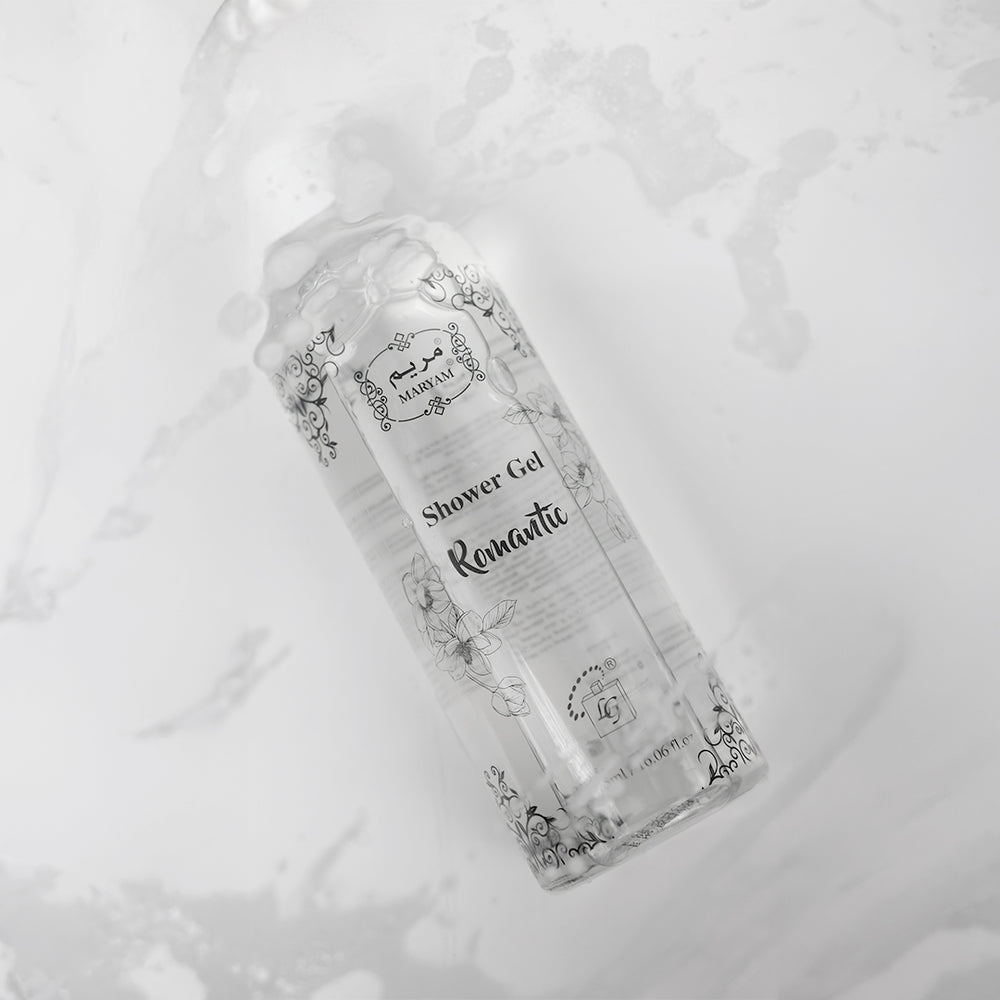 Maryam shower gel romantic with sweet , floral fragrance by lulu gallery