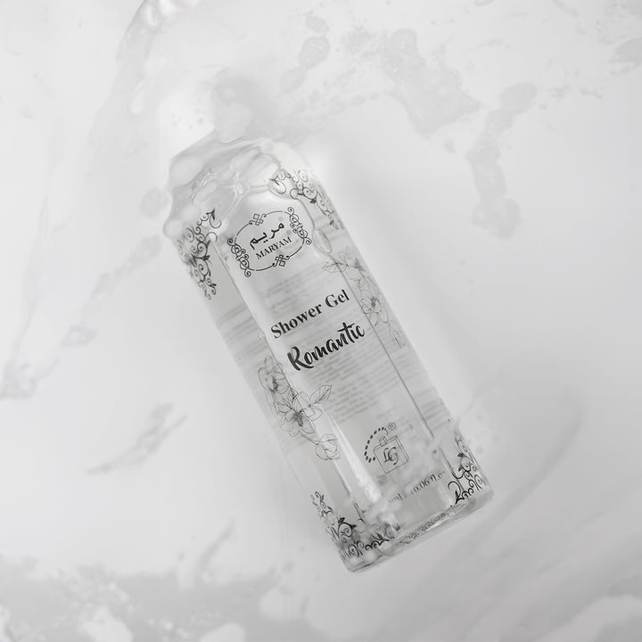Maryam shower gel romantic with sweet , floral fragrance by lulu gallery