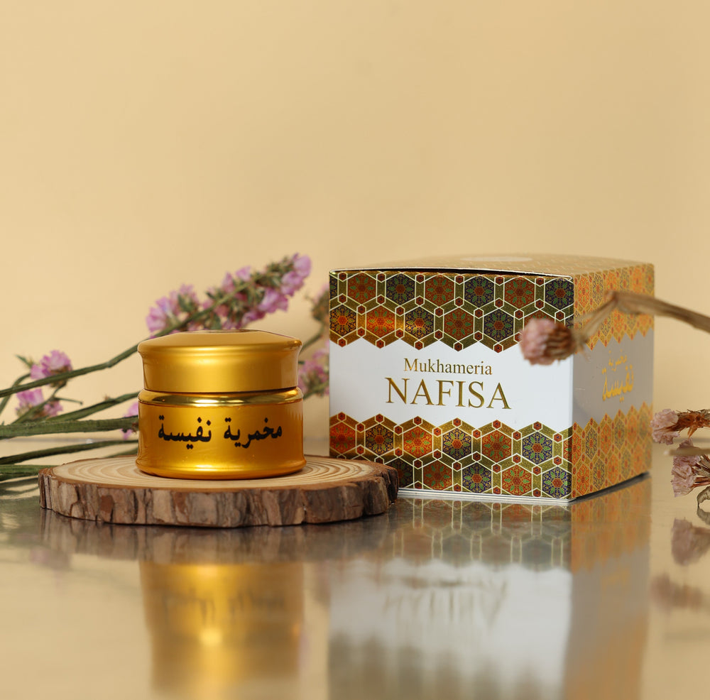 Scented body gel	-makhamria -MUKHAMRIA NAFEESA