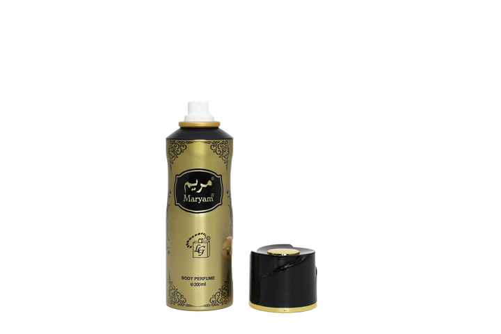 maryam body spray gold by lulu gallery alcohol free fragrance