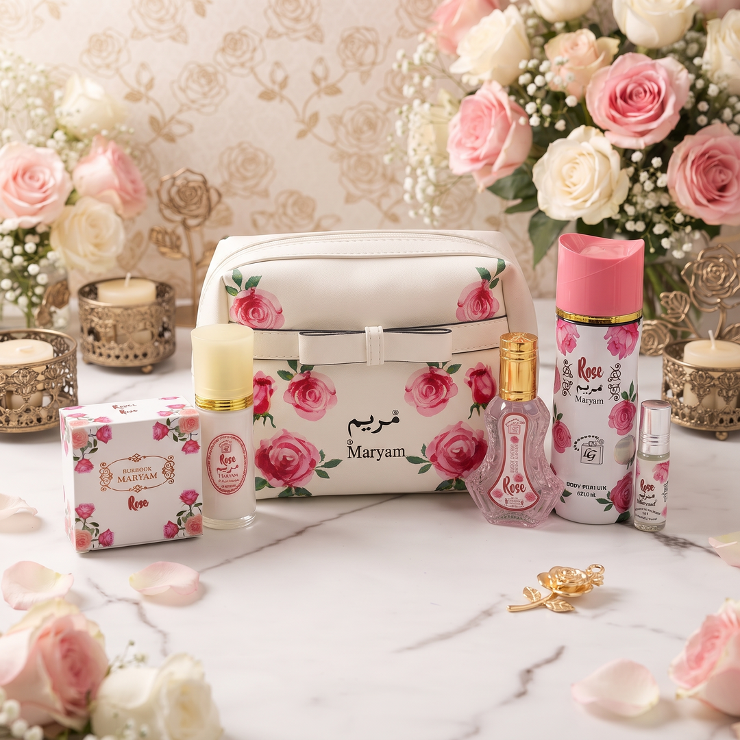 Maryam Bag Set Rose