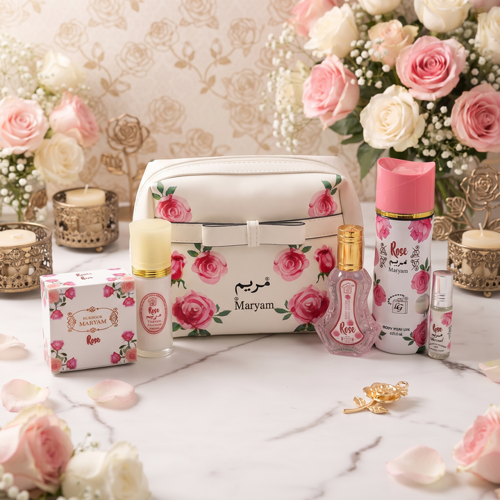 Maryam Bag Set Rose