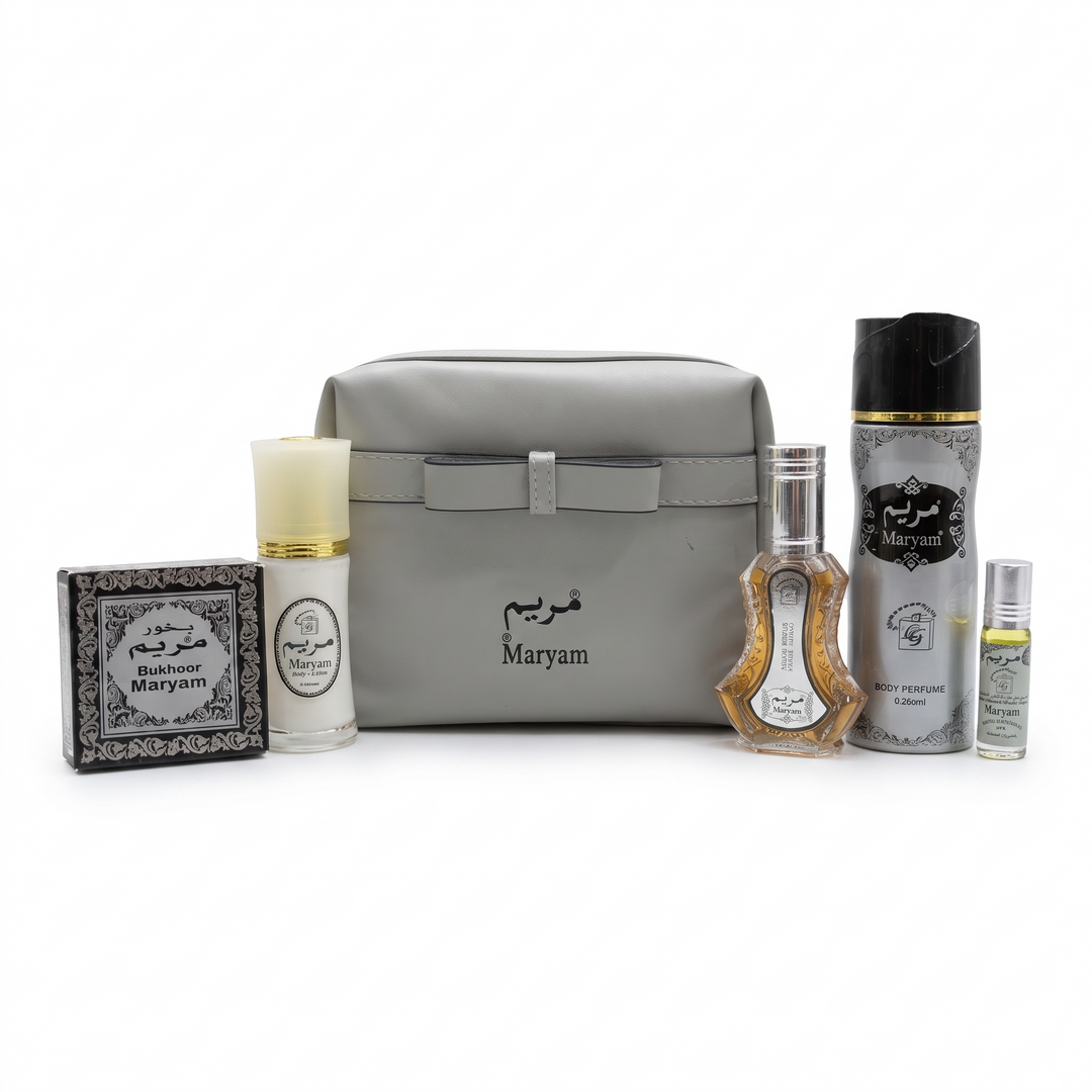 Maryam Bag Set Silver