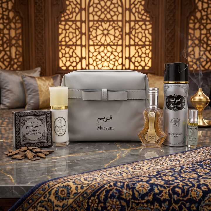 Maryam Bag Set Silver