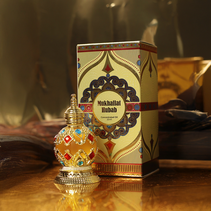 premium arabian fragrance perfume oil mukhallat hubab attar by lulu gallery