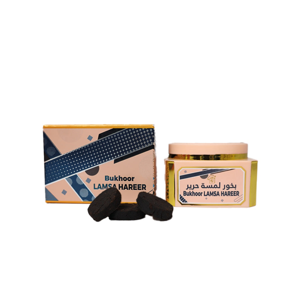 Lamsa hareer bakhoor incense charcoal by lulu gallery