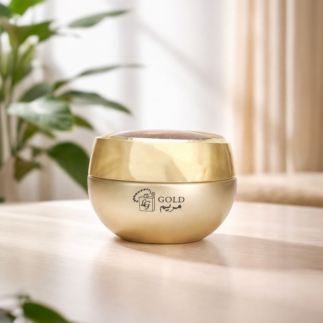 مخمرية شعر makhmaria jamid maryam gold perfume balm for hair and body