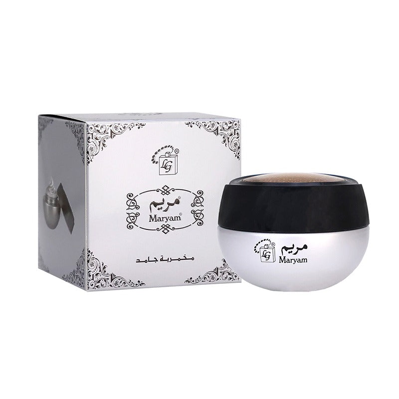 makhmaria jamid maryam silver perfumed balm for hair and body by lulu gallery