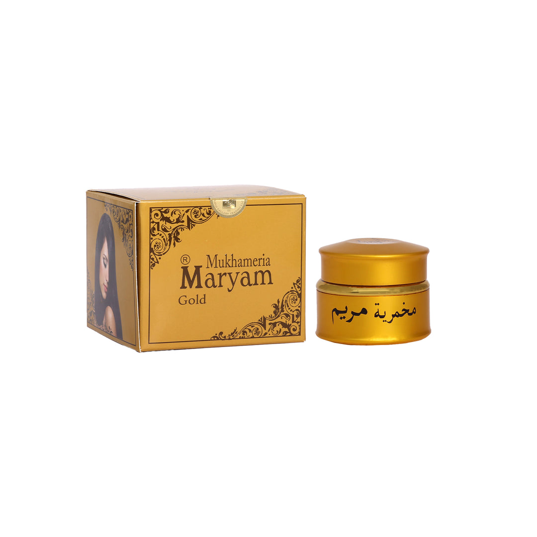 makhmaria maryam gold perfume balm hair and body by lulu gallery