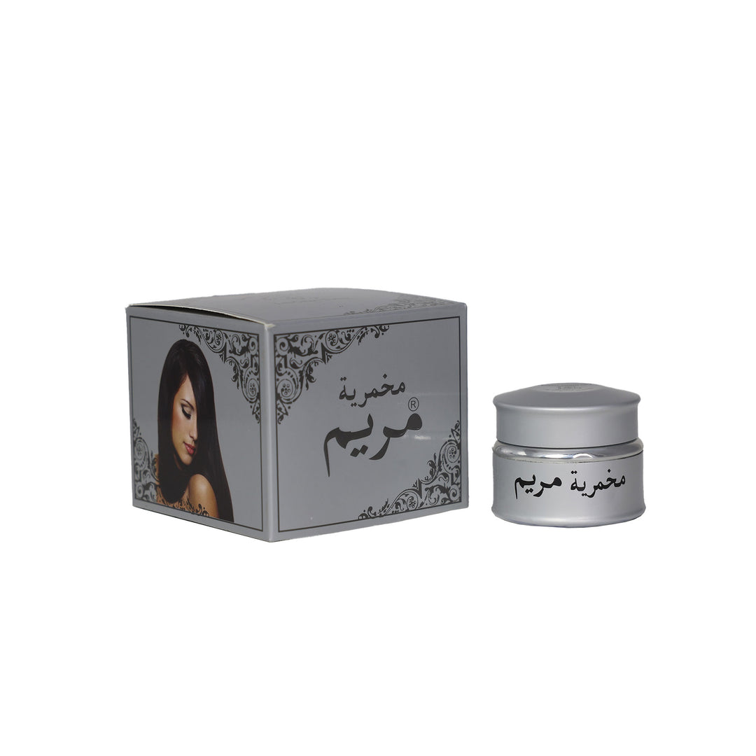 مخمرية makhmaria maryam silver balm perfume by lulu gallery