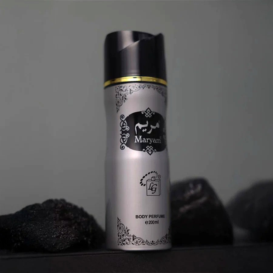 maryam body spray alcohol free long lasting by lulu gallery 