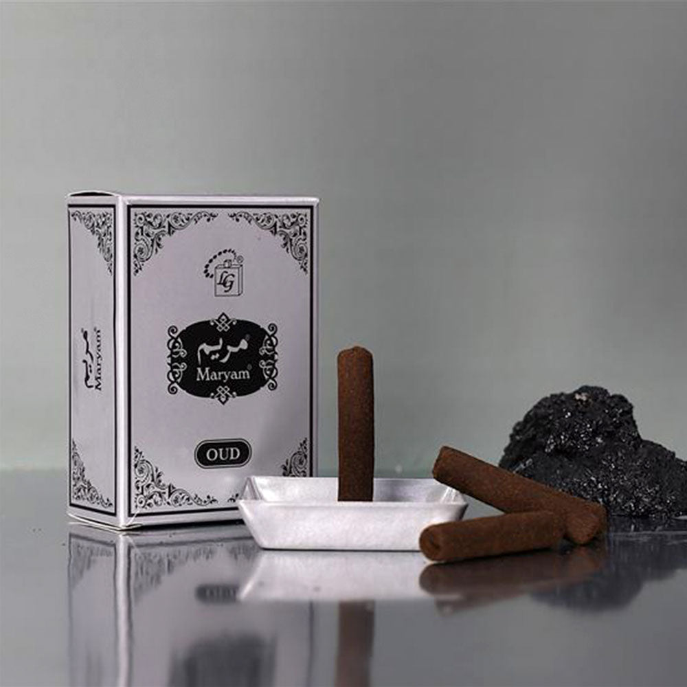 Maryam home oud stick bakhoor premium arabic fragrance by lulu gallery 