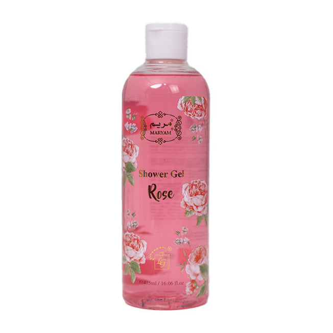 Maryam rose shower gel by lulu gallery for hydrated and delicately fragranced skin