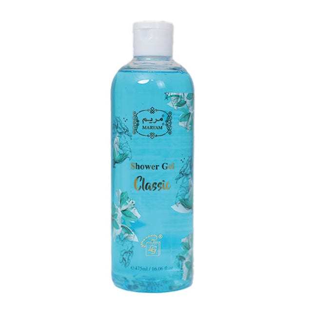 Maryam shower gel classic by lulu gallery with fruity floral woody fragrance
