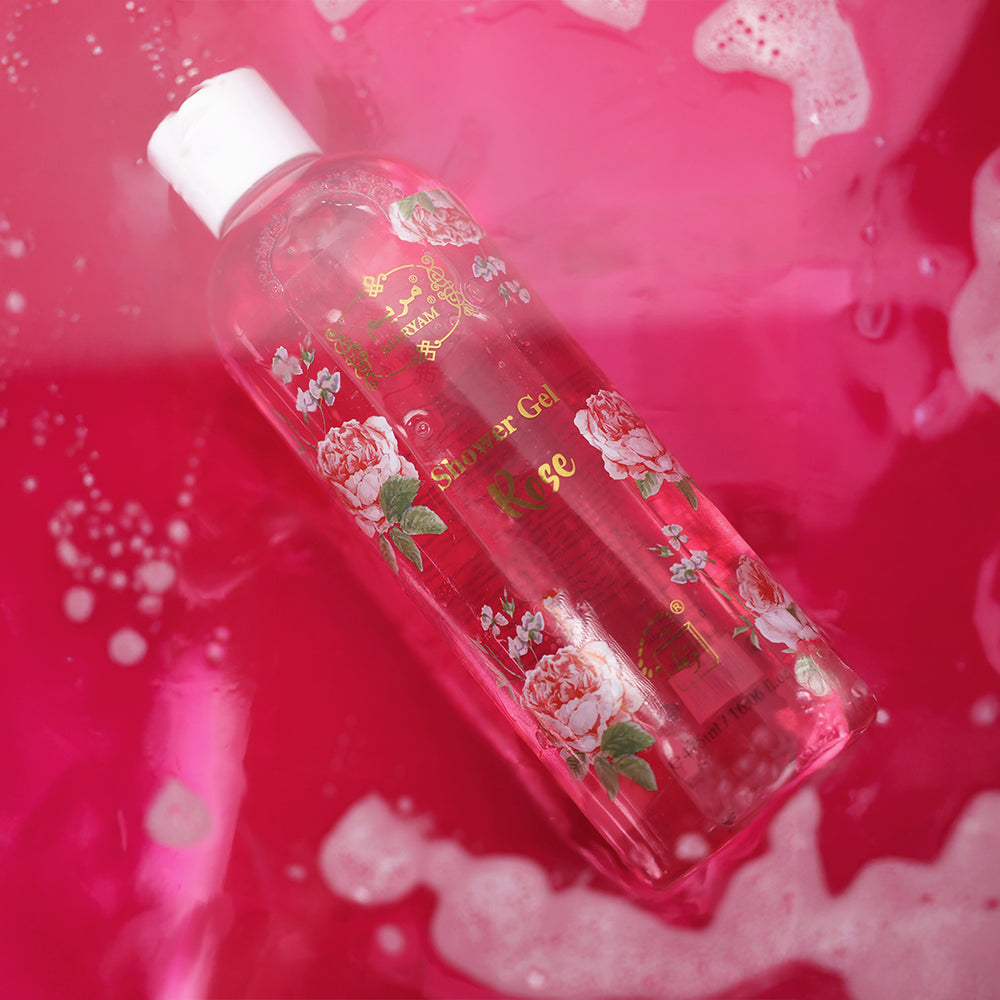 maryam shower gel rose by lulu gallery