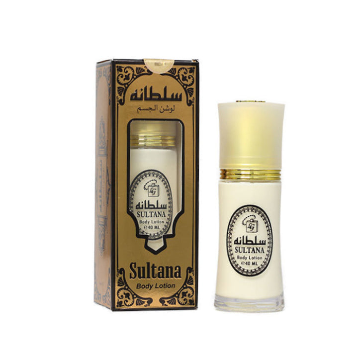 sultana body lotion with Arabian oud fragrance by lulu gallery