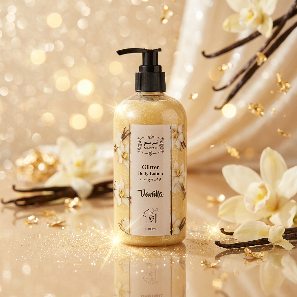 Maryam Glitter Lotion Vanilla