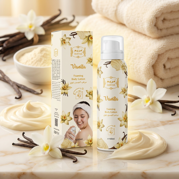 Maryam Foaming Lotion Vanilla
